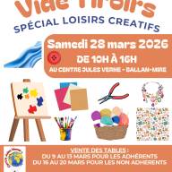 VIDE TIROIRS SPECIAL LOISIRS CREATIFS