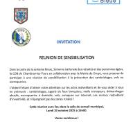 La semaine bleue - Réunion de sensibilisation