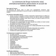 La Mairie recrute